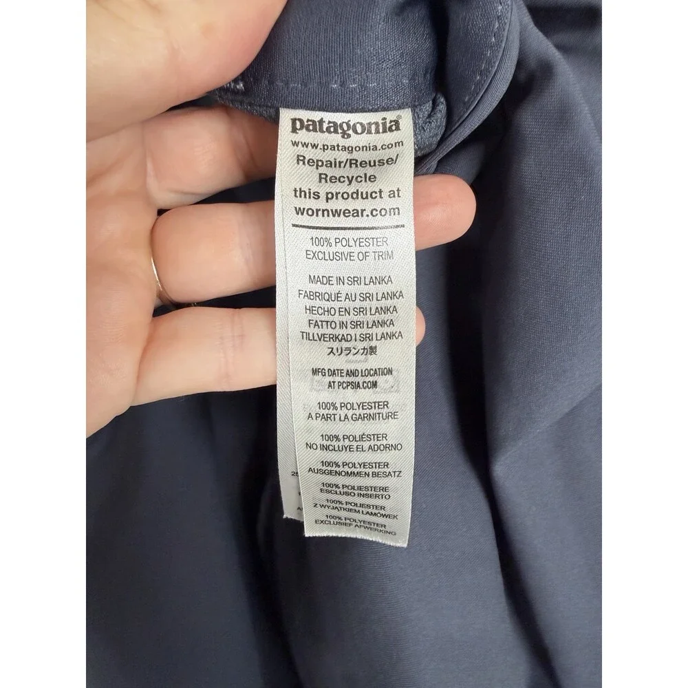 Patagonia Men's Transit Traveler Shorts Size 28 Blue Performance Stretch Chino